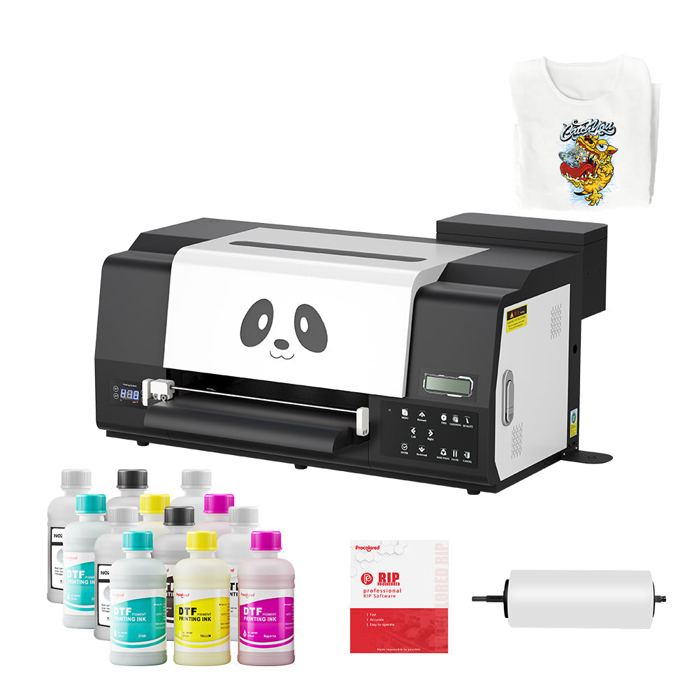13" Dual Heads DTF-PRO A3 DTF Printer Panda Gen-1 & DTF Shaker Bundle