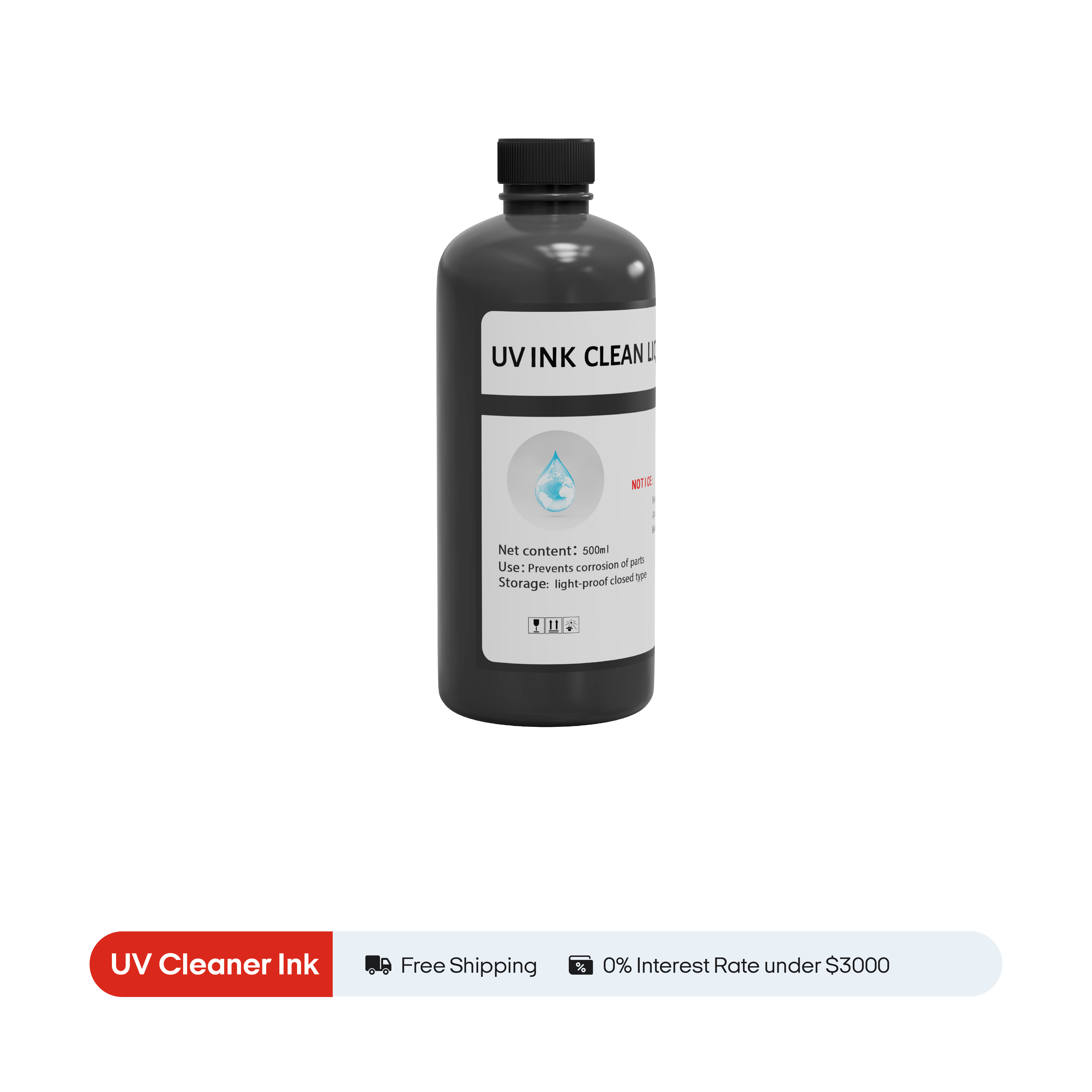 Encre nettoyante UV Procolored 500 ml