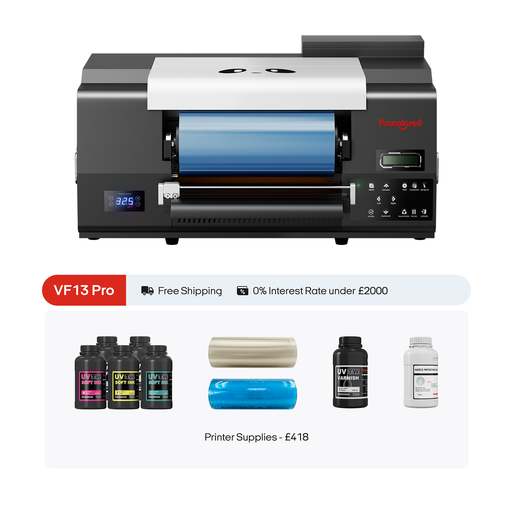 Procolored VF13 Pro Panda UV DTF Printer 13