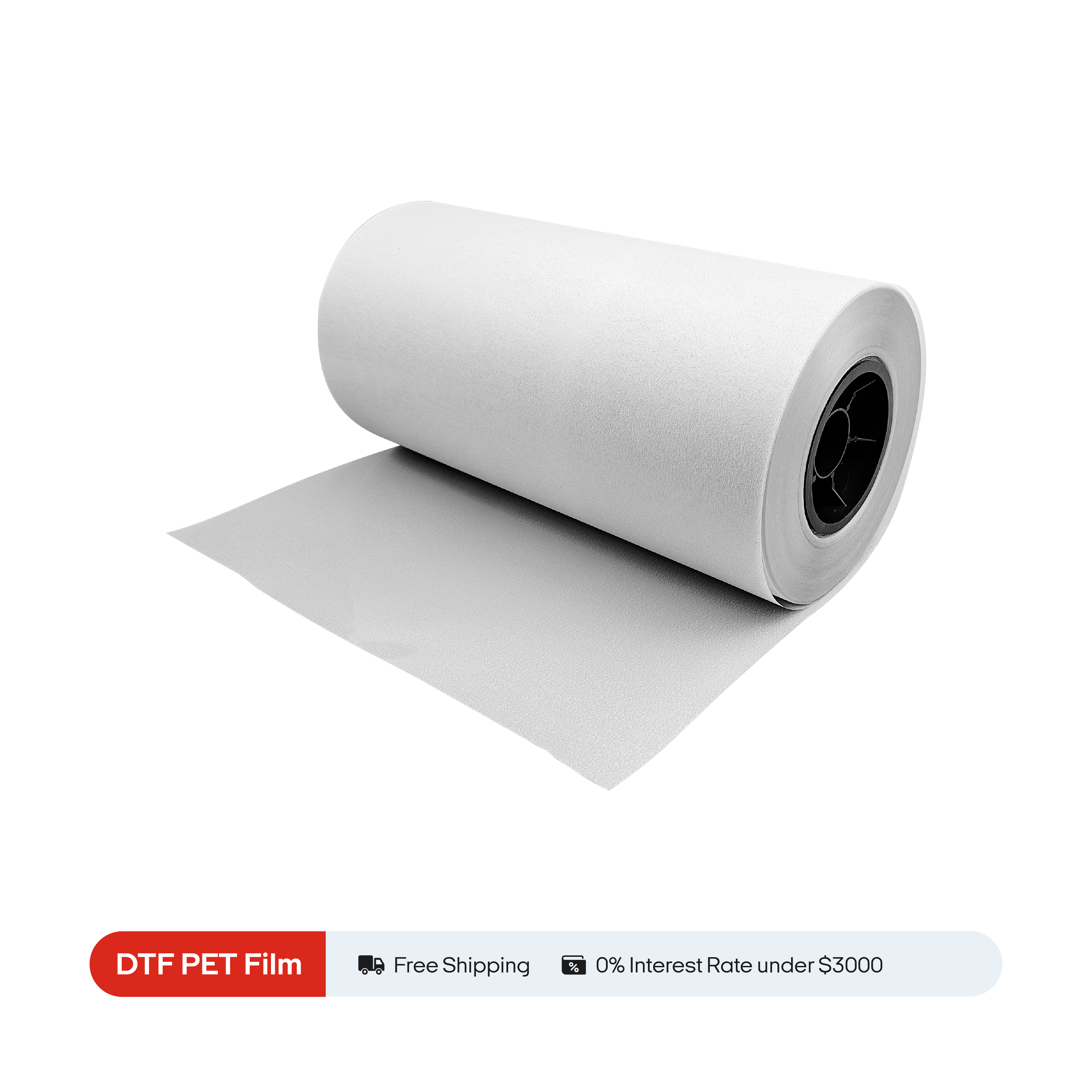 Procolored DTF Glitter Transfer Roll Film 11.8 Polegadas x 328 Pés——compatível com Impressora DTF A3