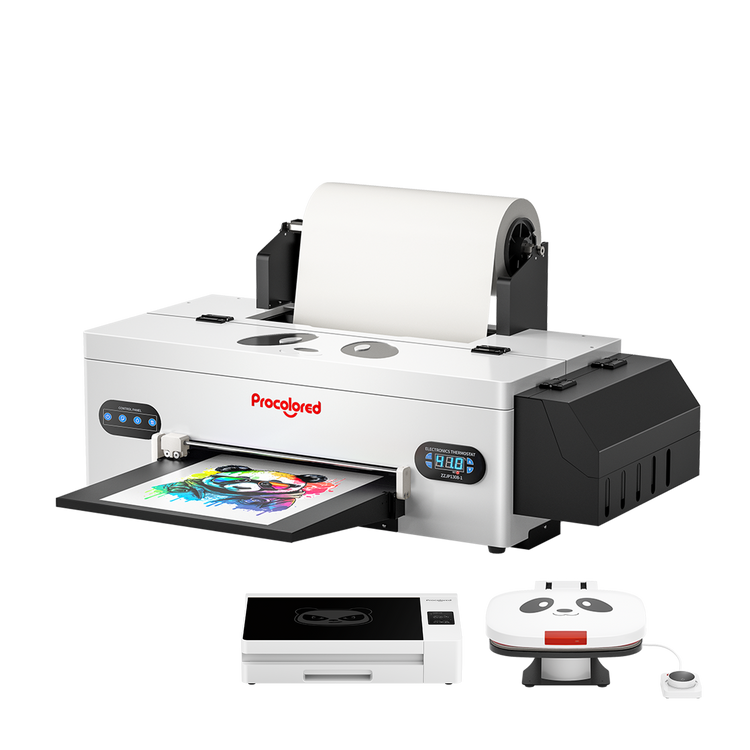 Procolored F13 Panda DTF Printer 13" A3 L1800 & Complete Bundle Premium