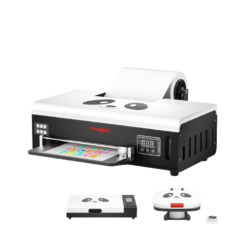 Procolored F8 Panda DTF Printer 8.2" A4 L800 & Complete Bundle